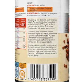 Delhaize | Lentilles 