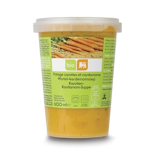 Delhaize | Bio | Soupe | Carottes-Cardamome | Bio 