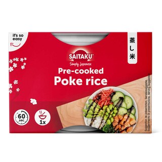 Saitaku | Poke | Rijst | Gestoomd 125 gr
