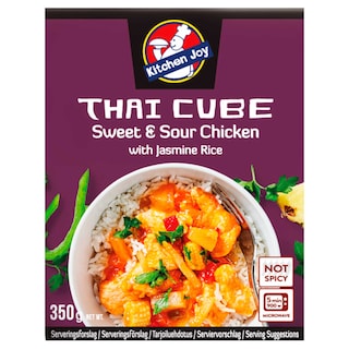 Kitchen Joy | Kip | Zoetzure saus | Jasmijn rijst 
