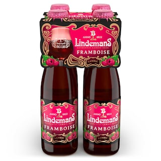 Lindemans | Fruitbier | Framboos | 2,5% | Fles 4 x 25 cl