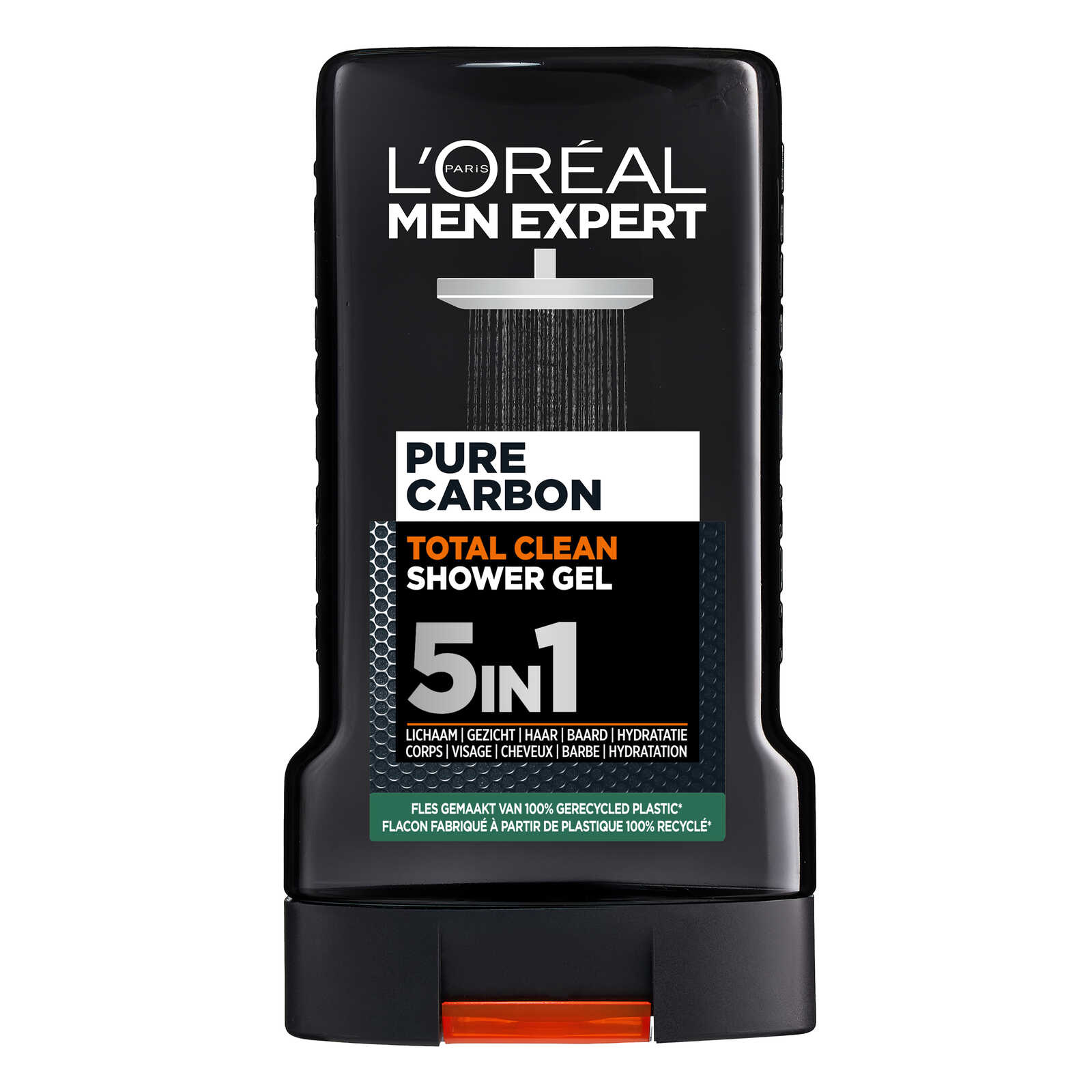 Men Expert Douchegel 5in1 | Total Clean | Pure Carbon