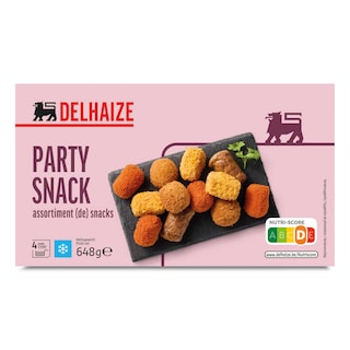 Delhaize | Party snack | 36 pièces 648 gr