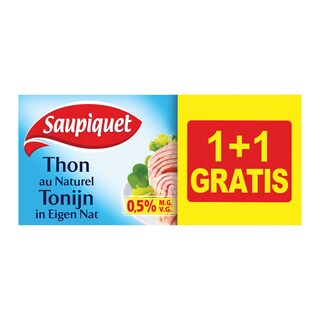 Saupiquet | Thon | Naturel | 1+1 