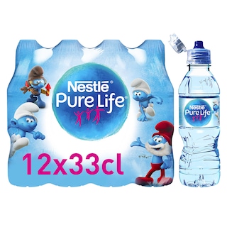 Nestlé | Pure Life | Eau de source|Non pétillante|PET|Bouchon spor 