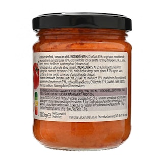 Delhaize | Marinade | Tomaten | Knoflook | Chili 