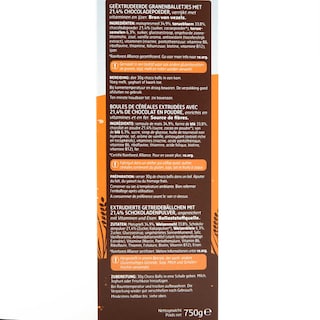 Delhaize | Ontbijtgranen | Choco Balls 