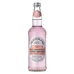 Pink grapefruit tonic water