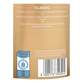 Delhaize | Koffie | Classic | Oplos 