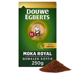 Douwe Egberts | Koffie | Moka Royal | Aroma pack | Gemalen 