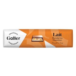 Galler | Chocolat | Lait | Mandarine-Napoléon | Barre | FT 