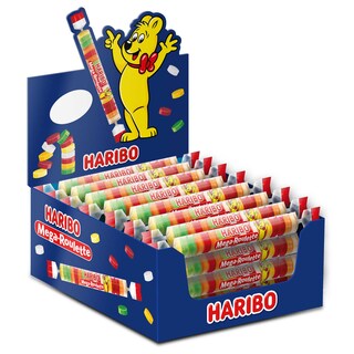 Haribo | Bonbons | Mega | Roulette | 5 Saveurs 