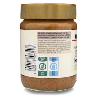 Delhaize | Pâte de noix | Amande  | Crunchy | 100% 