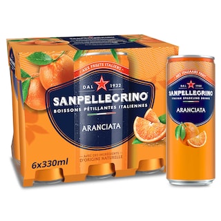 San Pellegrino | Limonade | Aranciata 6 x 33 cl