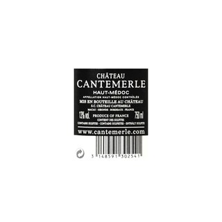 FR BORDEAUX HAUT-MEDOC | Château Cantemerle 2012 