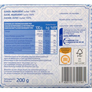 Delhaize | Sucre | En portion 50 x 4 gr