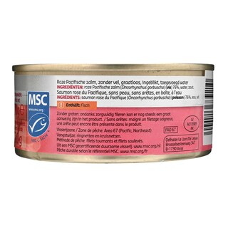 Delhaize | Saumon rose 170 gr