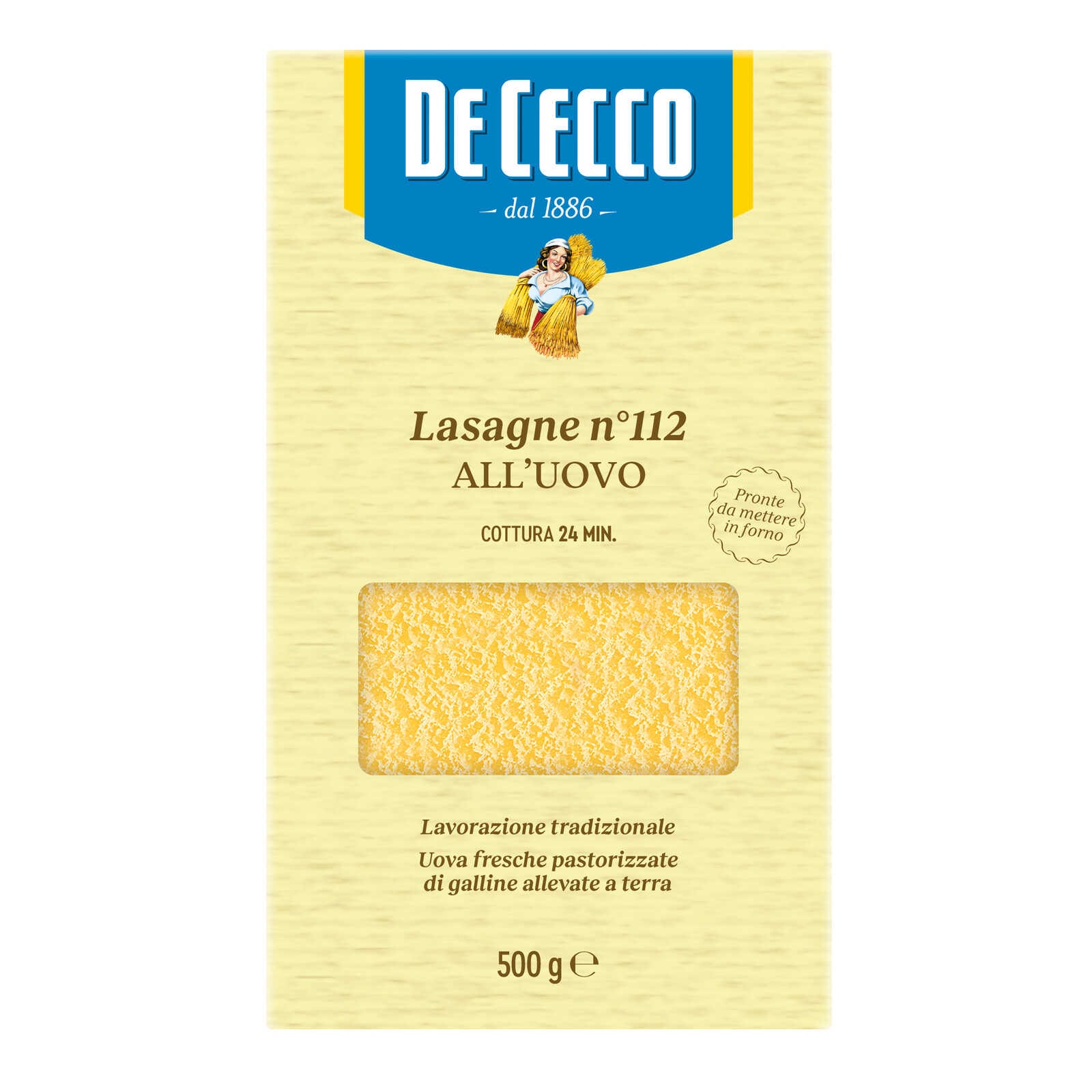 De Cecco Pasta | Lasagne | Ei