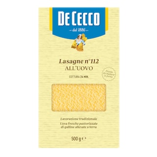 De Cecco | Pasta | Lasagne | Ei 500 gr