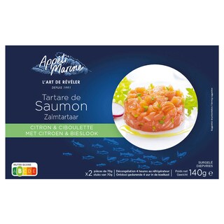 Appeti'Marine | Zalm | Tartaar 140 gr