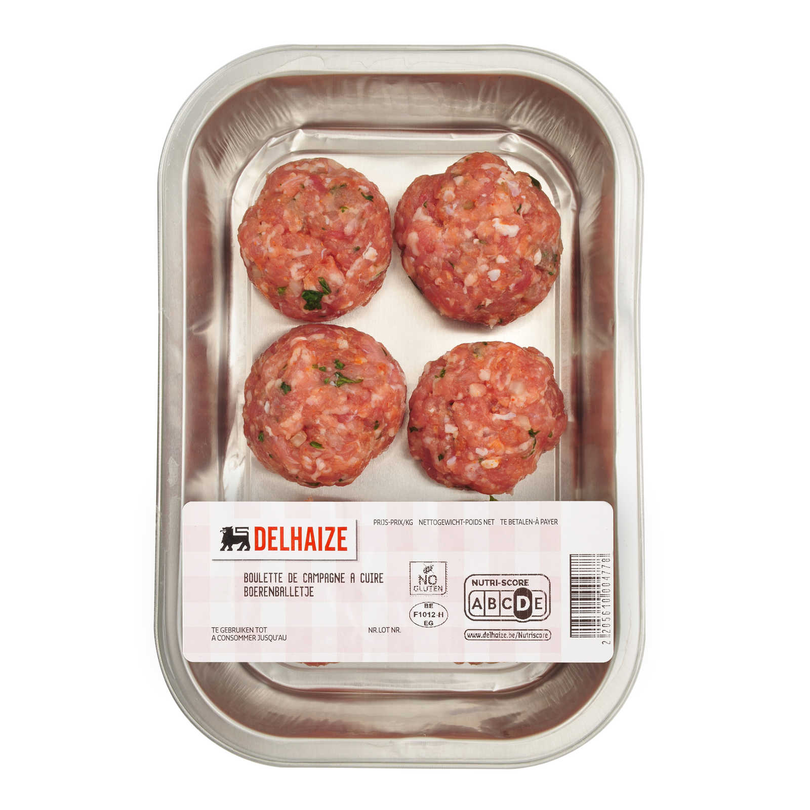 Delhaize | Boulette hachis campagne 