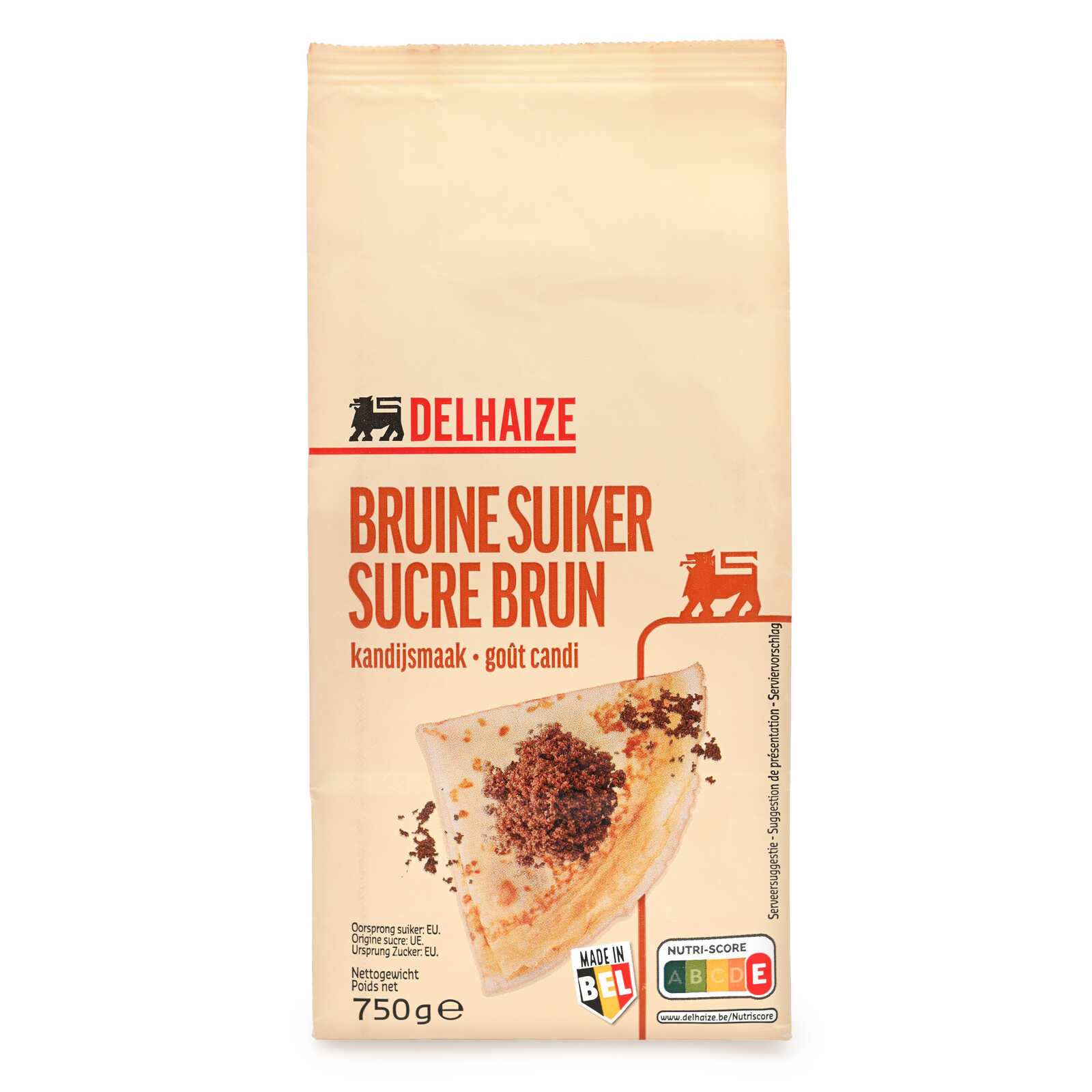 Delhaize Suiker | Bruin | Cassonadesmaak