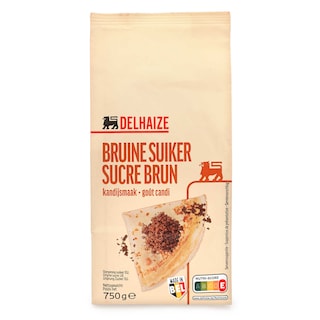 Delhaize | Suiker | Bruin | Cassonadesmaak 750 gr