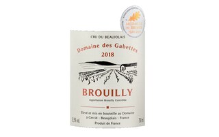 France - Frankrijk | Beaujolais | Brouilly Gabettes | 2018 | 75CL | Rood | Beaujolais 