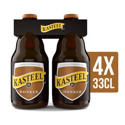 Kasteel | Bruin bier | 11% ALC. | Donker | Fles 4 x 33 cl