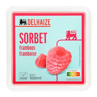 Delhaize | Sorbet | Framboise 