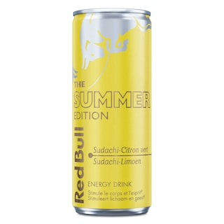 Red Bull | Energy Drink | Summer Ed 2026 | Sudachi Citron Vert 25 cl