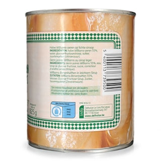 Delhaize | POIRES|SIROP|BOITE|825GR 825 gr