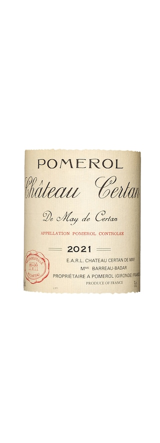 Chateau Certan De May de Certan | Pomerol | 2021 