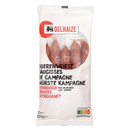 Delhaize | Rode bol | Boerenworsten 