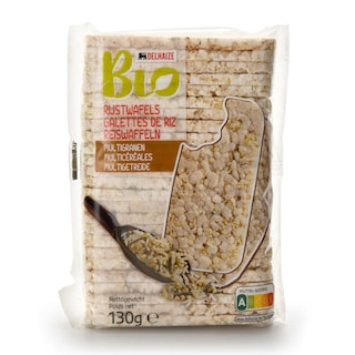 Delhaize | Bio | Galettes de riz | Multicéréales | Bio 