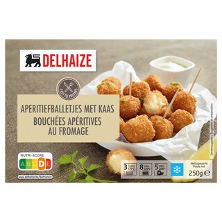 Delhaize | Kaasballetjes | Op 3 wijzen 250 gr