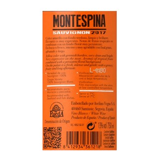 Espagne - Spanje | Castilla Y Leon - Rueda | Montespina Sauvignon Wit 