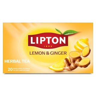 Lipton | Tisane | Citron & Gingembre 14 gr