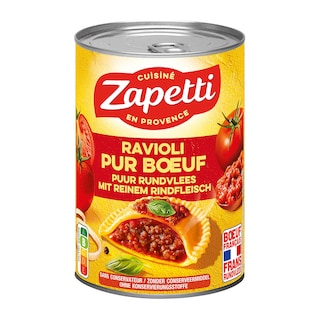 Zapetti | Pâtes | Pâtes fraîches | Ravioli pur boeuf 
