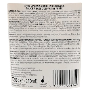 Delhaize | Sauce | Asperge 