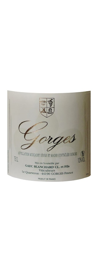 Gorges | Muscadet Sèvre & Maine | 2020 75 cl