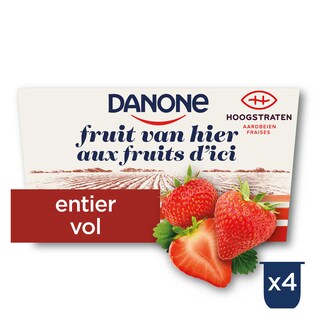 Danone | Yaourt | Entier | Fraises Hoogstraten 