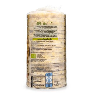 Delhaize | Galettes de mäis | Bio 120 gr