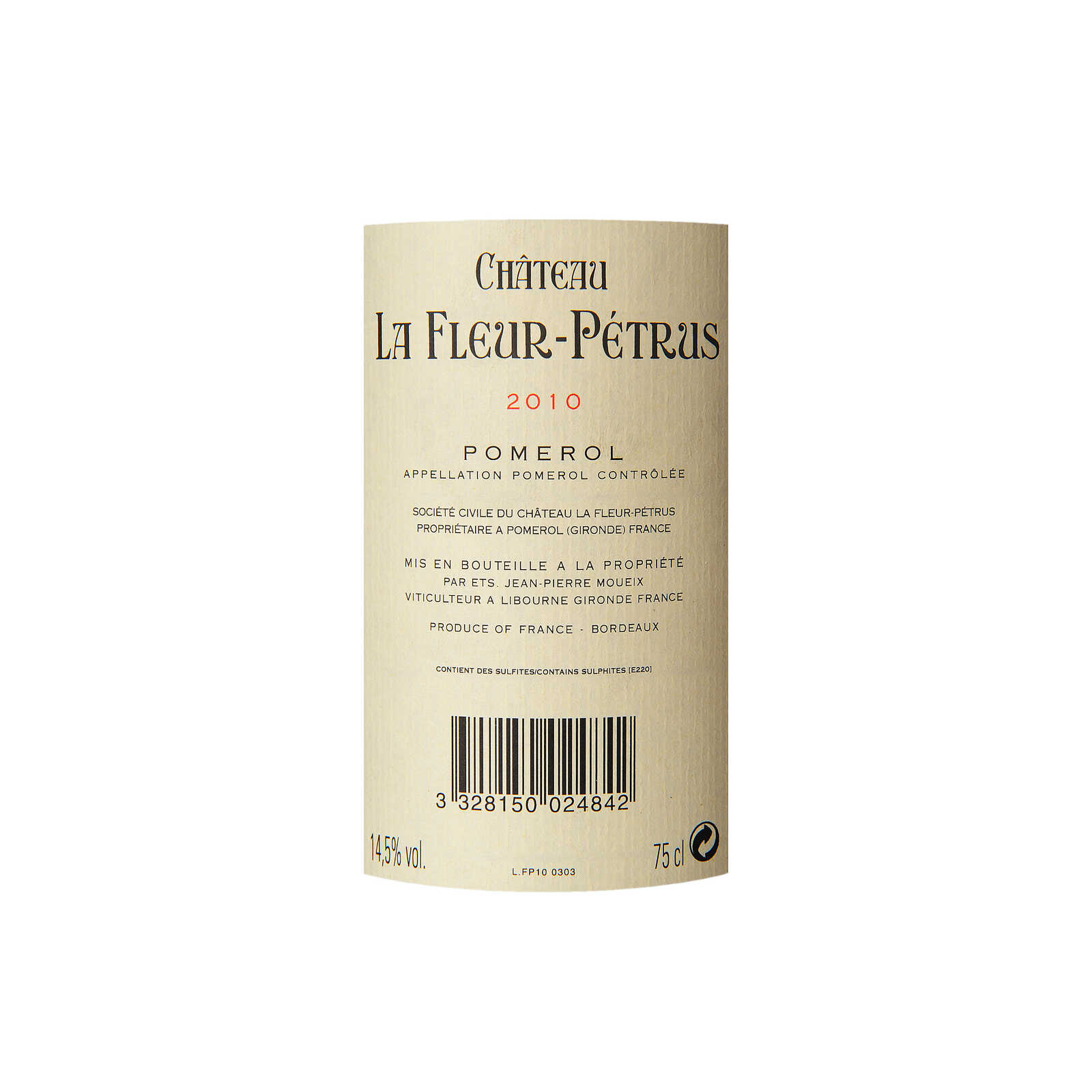 Bordeaux - Pomerol | CHATEAU LA FLEUR PETRUS 2010 