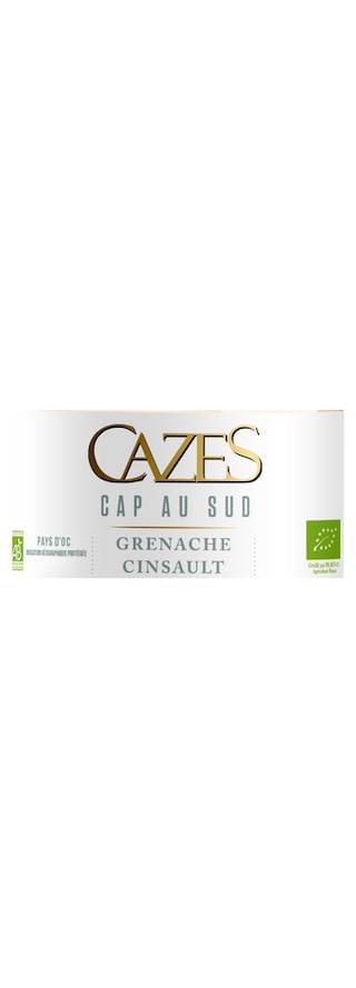 Cazes | Cap Au Sud | Pays d'Oc | Bio | 2023 