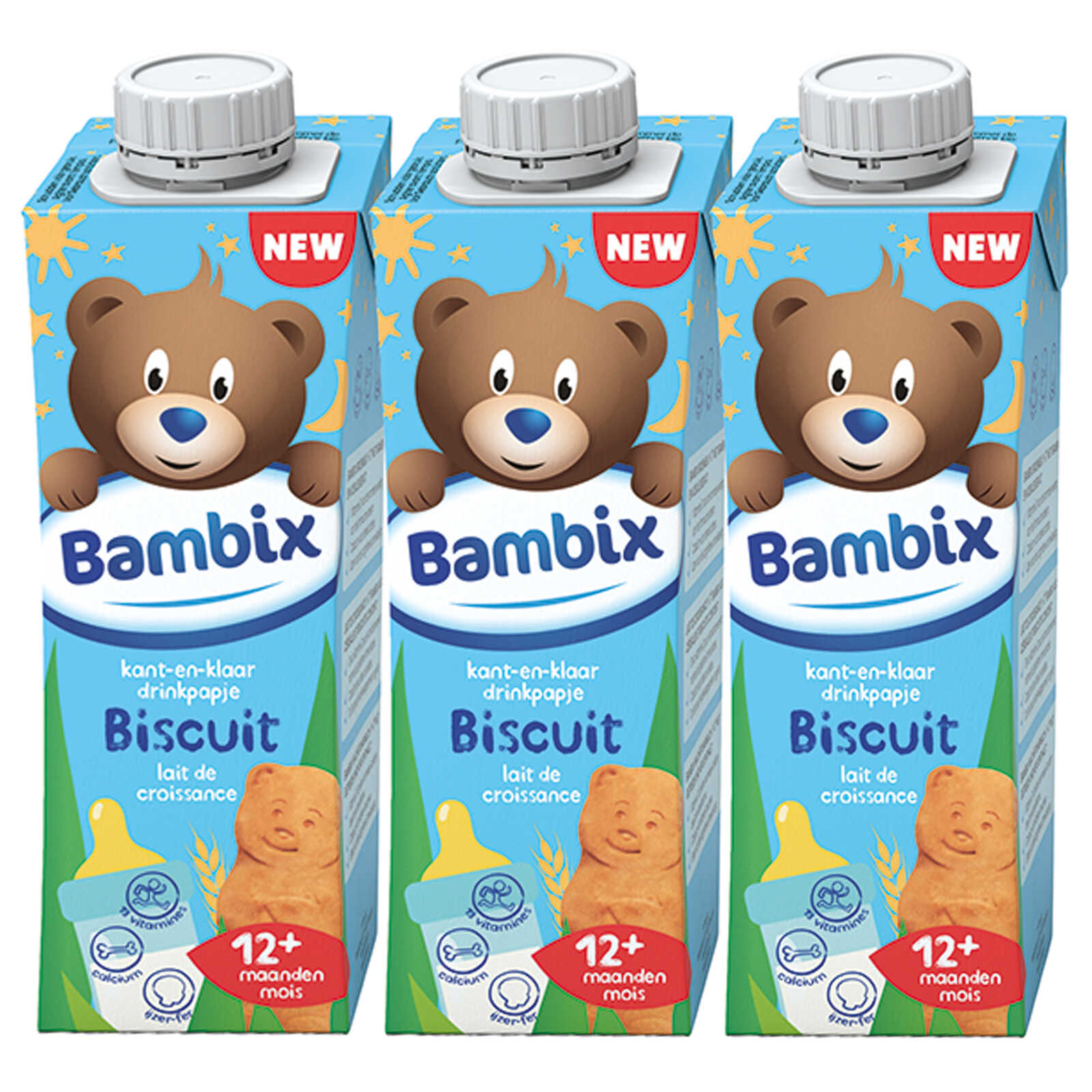Bambix Groeimelk | Drinkpapje | Koekjes | 12M+