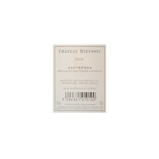France - Frankrijk | Bordeaux - Sauternes | Château Rieussec 10 Wit 