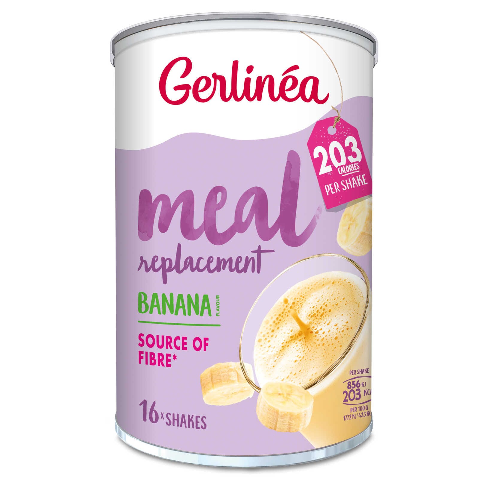 Gerlinéa Shake | Maaltijdvervanger | Banaan