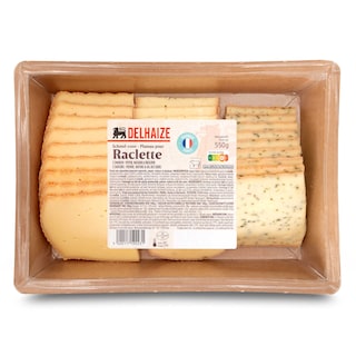 Delhaize | Raclette schotel | 3 smaken 550 gr