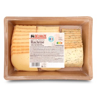 Delhaize | Plateau raclette | 3 saveurs 550 gr
